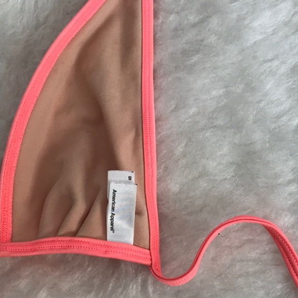 American Apparel Swimsuit Bikini Top- Size S - Picture 3 of 4
